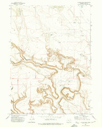 Download a high-resolution, GPS-compatible USGS topo map for Clover Swale, OR (1974 edition)