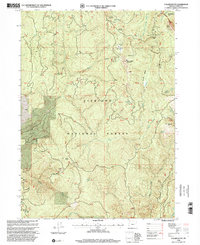 Download a high-resolution, GPS-compatible USGS topo map for Collier Butte, OR (2001 edition)