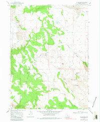 Download a high-resolution, GPS-compatible USGS topo map for Collins%20Rim, OR (1983 edition)
