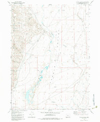 Download a high-resolution, GPS-compatible USGS topo map for Colony Ranch, OR (1981 edition)