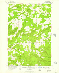 Download a high-resolution, GPS-compatible USGS topo map for Colton, OR (1957 edition)