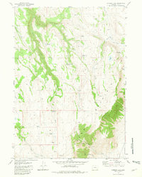 Download a high-resolution, GPS-compatible USGS topo map for Comegys Lake, OR (1981 edition)
