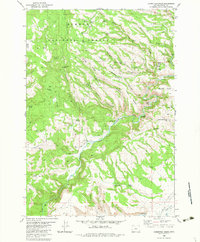 Download a high-resolution, GPS-compatible USGS topo map for Committee Creek, OR (1983 edition)