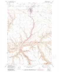 preview thumbnail of historical topo map of Condon, OR in 1970