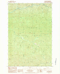 Download a high-resolution, GPS-compatible USGS topo map for Cook Creek, OR (1984 edition)