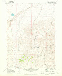 Download a high-resolution, GPS-compatible USGS topo map for Cooper Draw, OR (1972 edition)