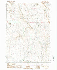 Download a high-resolution, GPS-compatible USGS topo map for Corn Lake, OR (1984 edition)