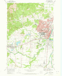 Download a high-resolution, GPS-compatible USGS topo map for Corvallis, OR (1973 edition)