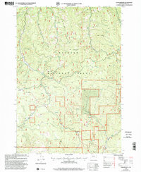 Download a high-resolution, GPS-compatible USGS topo map for Cougar Rock, OR (2002 edition)