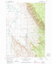 Download a high-resolution, GPS-compatible USGS topo map for Cove, OR (1985 edition)