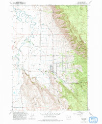 Download a high-resolution, GPS-compatible USGS topo map for Cove, OR (1993 edition)