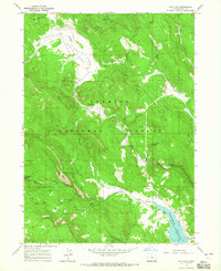 Download a high-resolution, GPS-compatible USGS topo map for Cox Flat, OR (1965 edition)