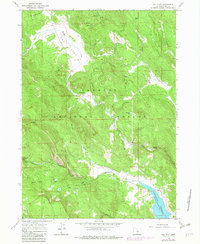 Download a high-resolution, GPS-compatible USGS topo map for Cox Flat, OR (1983 edition)