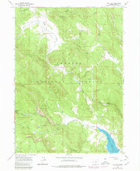 Download a high-resolution, GPS-compatible USGS topo map for Cox Flat, OR (1980 edition)