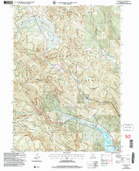 Download a high-resolution, GPS-compatible USGS topo map for Cox Flat, OR (2007 edition)