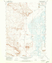 Download a high-resolution, GPS-compatible USGS topo map for Coyote Buttes, OR (1972 edition)