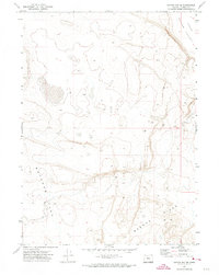 Download a high-resolution, GPS-compatible USGS topo map for Coyote Gap SE, OR (1974 edition)