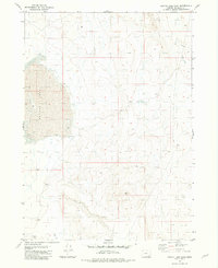 Download a high-resolution, GPS-compatible USGS topo map for Coyote Lake East, OR (1981 edition)