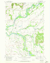 Download a high-resolution, GPS-compatible USGS topo map for Crabtree, OR (1972 edition)