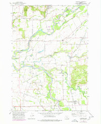 Download a high-resolution, GPS-compatible USGS topo map for Crabtree, OR (1978 edition)