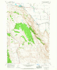 Download a high-resolution, GPS-compatible USGS topo map for Craig Mountain, OR (1967 edition)