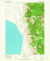 Download a high-resolution, GPS-compatible USGS topo map for Crane Creek, OR (1966 edition)