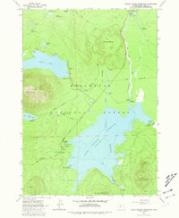 Download a high-resolution, GPS-compatible USGS topo map for Crane Prairie Reservoir, OR (1981 edition)