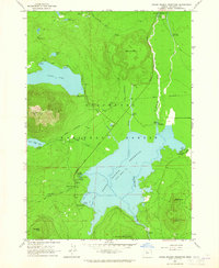 Download a high-resolution, GPS-compatible USGS topo map for Crane Prairie Reservoir, OR (1965 edition)