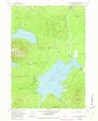 Download a high-resolution, GPS-compatible USGS topo map for Crane Prairie Reservoir, OR (1981 edition)
