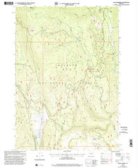Download a high-resolution, GPS-compatible USGS topo map for Crane Prairie, OR (2002 edition)