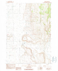 Download a high-resolution, GPS-compatible USGS topo map for Crane, OR (1990 edition)