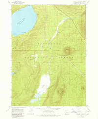 Download a high-resolution, GPS-compatible USGS topo map for Crescent Lake, OR (1980 edition)