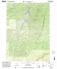 Download a high-resolution, GPS-compatible USGS topo map for Crescent, OR (2002 edition)