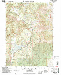 Download a high-resolution, GPS-compatible USGS topo map for Crook Peak, OR (2007 edition)