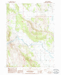 Download a high-resolution, GPS-compatible USGS topo map for Dairy, OR (1985 edition)