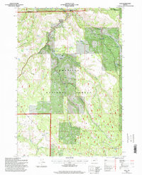 Download a high-resolution, GPS-compatible USGS topo map for Dale, OR (1998 edition)