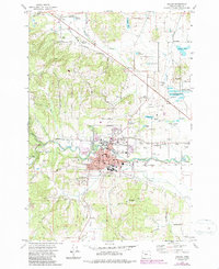 Download a high-resolution, GPS-compatible USGS topo map for Dallas, OR (1987 edition)