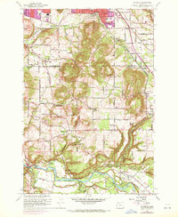 Download a high-resolution, GPS-compatible USGS topo map for Damascus, OR (1972 edition)