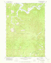 Download a high-resolution, GPS-compatible USGS topo map for Daniels Creek, OR (1973 edition)