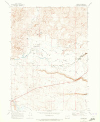 Download a high-resolution, GPS-compatible USGS topo map for Danner, OR (1973 edition)