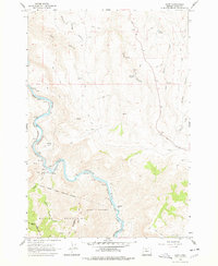 Download a high-resolution, GPS-compatible USGS topo map for Dant, OR (1978 edition)