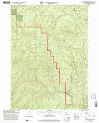 Download a high-resolution, GPS-compatible USGS topo map for Deadman Mountain, OR (2000 edition)