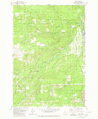 Download a high-resolution, GPS-compatible USGS topo map for Dee, OR (1980 edition)