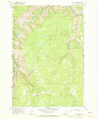 Download a high-resolution, GPS-compatible USGS topo map for Deep Creek, OR (1971 edition)