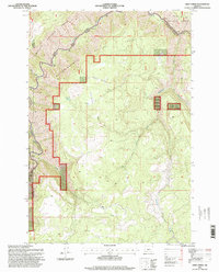 Download a high-resolution, GPS-compatible USGS topo map for Deep Creek, OR (1998 edition)
