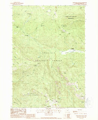 Download a high-resolution, GPS-compatible USGS topo map for Desolation Butte, OR (1988 edition)