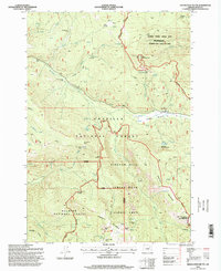 Download a high-resolution, GPS-compatible USGS topo map for Desolation Butte, OR (1998 edition)