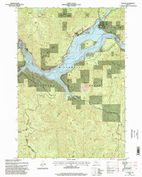 Download a high-resolution, GPS-compatible USGS topo map for Detroit, OR (1998 edition)