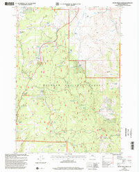 Download a high-resolution, GPS-compatible USGS topo map for Devine Ridge North, OR (2002 edition)