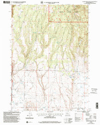 Download a high-resolution, GPS-compatible USGS topo map for Devine Ridge South, OR (2002 edition)